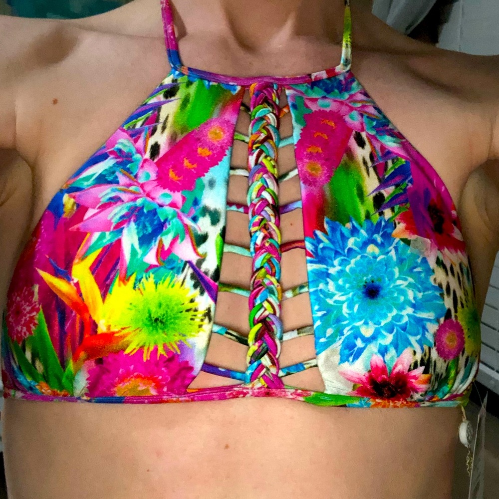 Luli Fama XS Bikini Swim Top